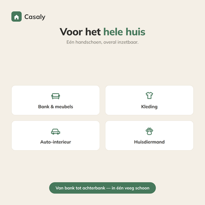 Casaly Anti-Haar Handschoen herbruikbaar